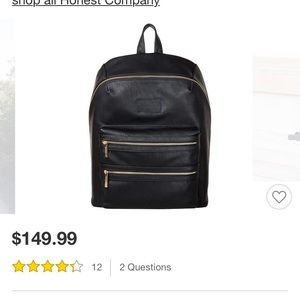 Honest Company Diaper Backpack